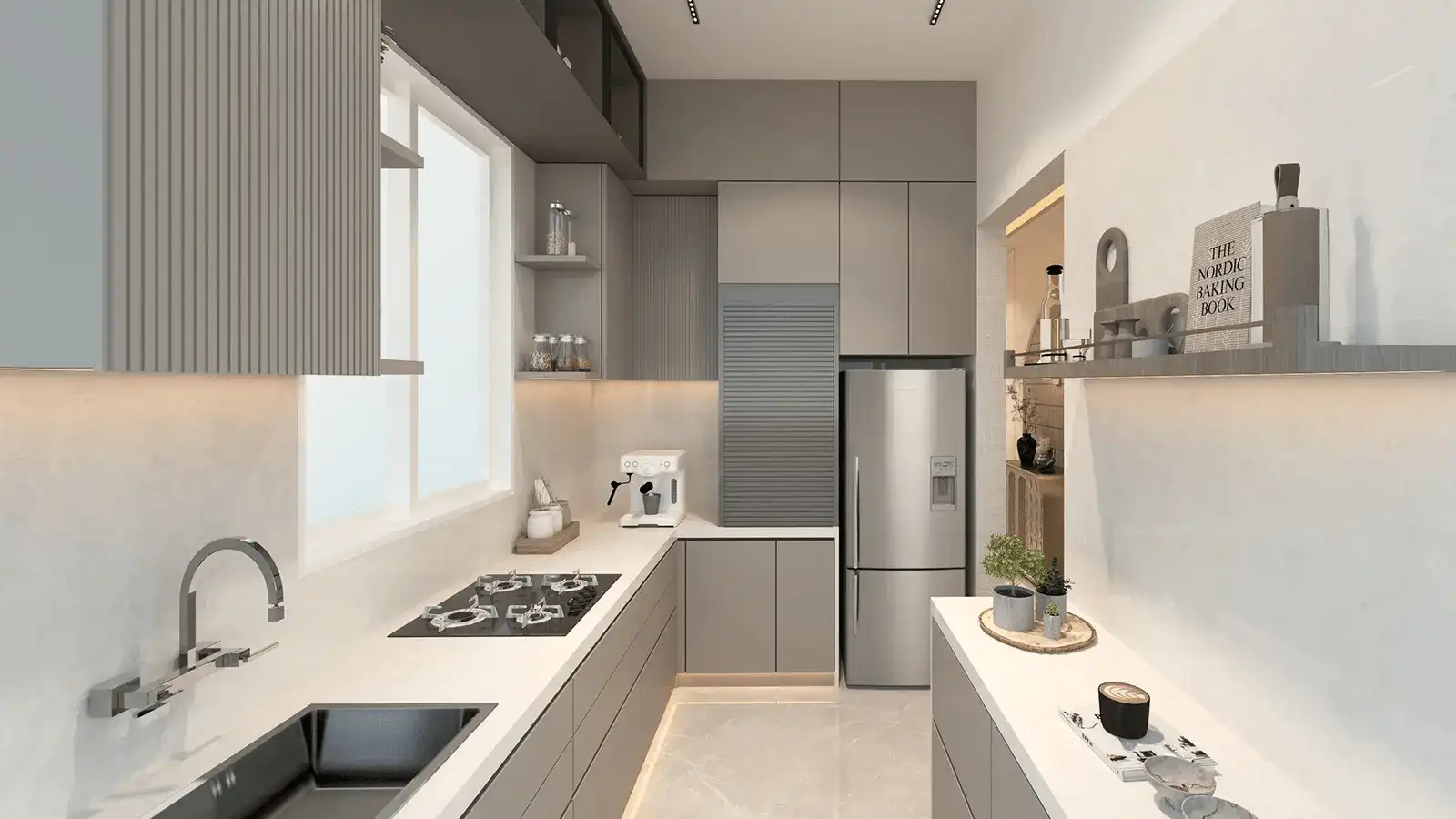 Adarsh Lakefront Phase 3 Kitchen