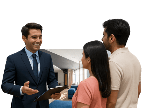 Adarsh Group support team helping buyers book luxury villas in Bagalur Bangalore