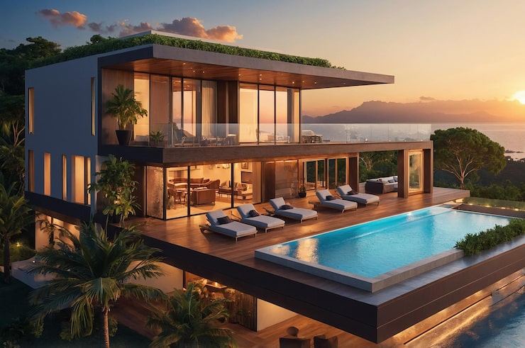 Adarsh Villas in Gunjur, artist impression