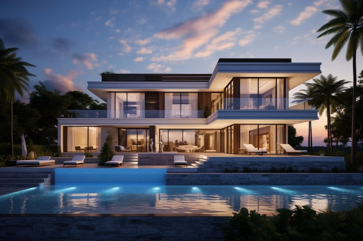 Adarsh Villas in Hoskote, artist impression