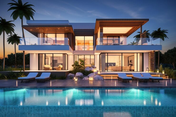 Adarsh Villas in Hebbal, artist impression